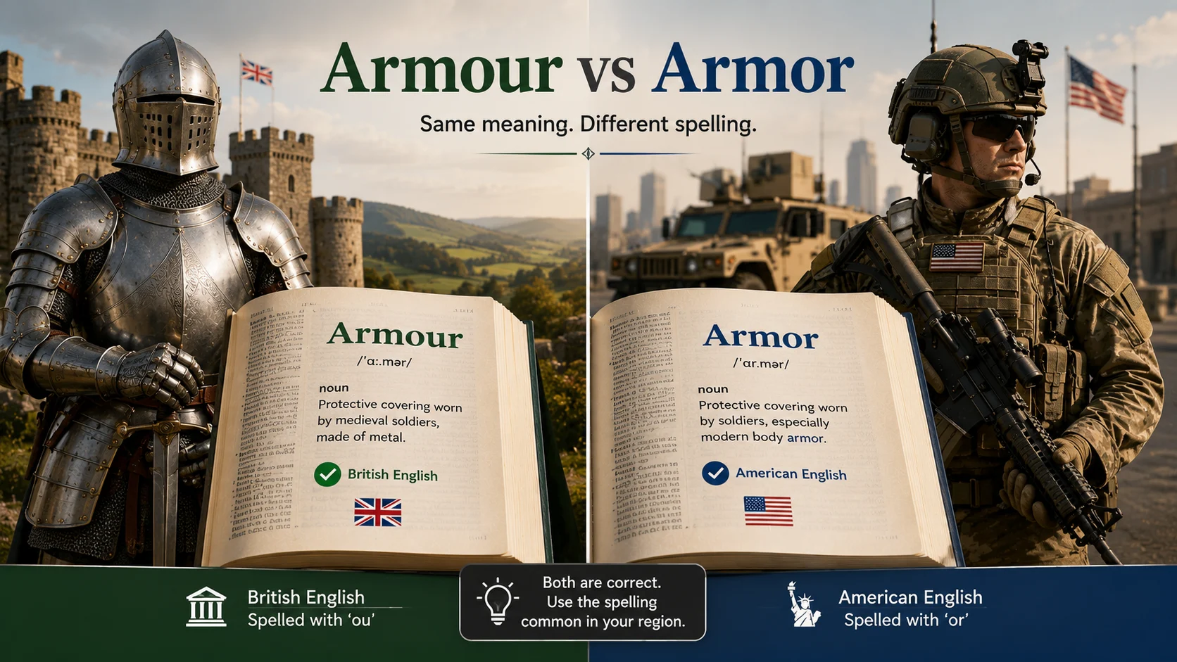 armour or armor