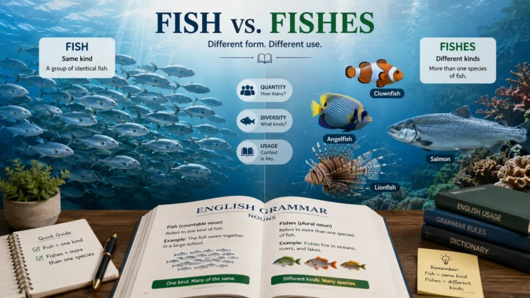 fishes or fish