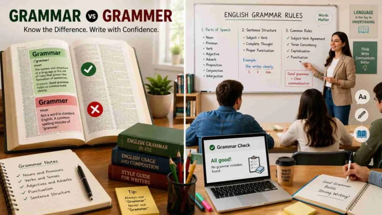 grammar or grammer