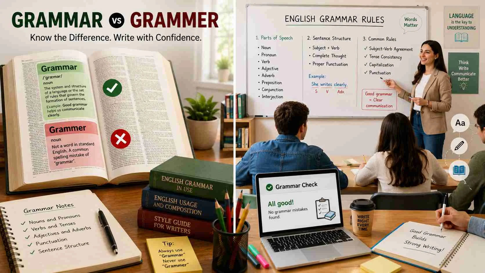 grammar or grammer