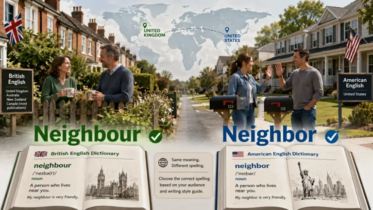 neighbour or neighbor