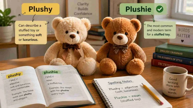 plushy or plushie