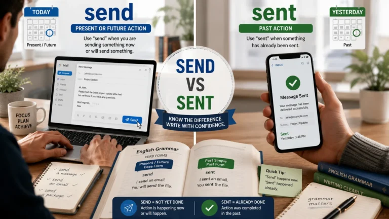 send or sent