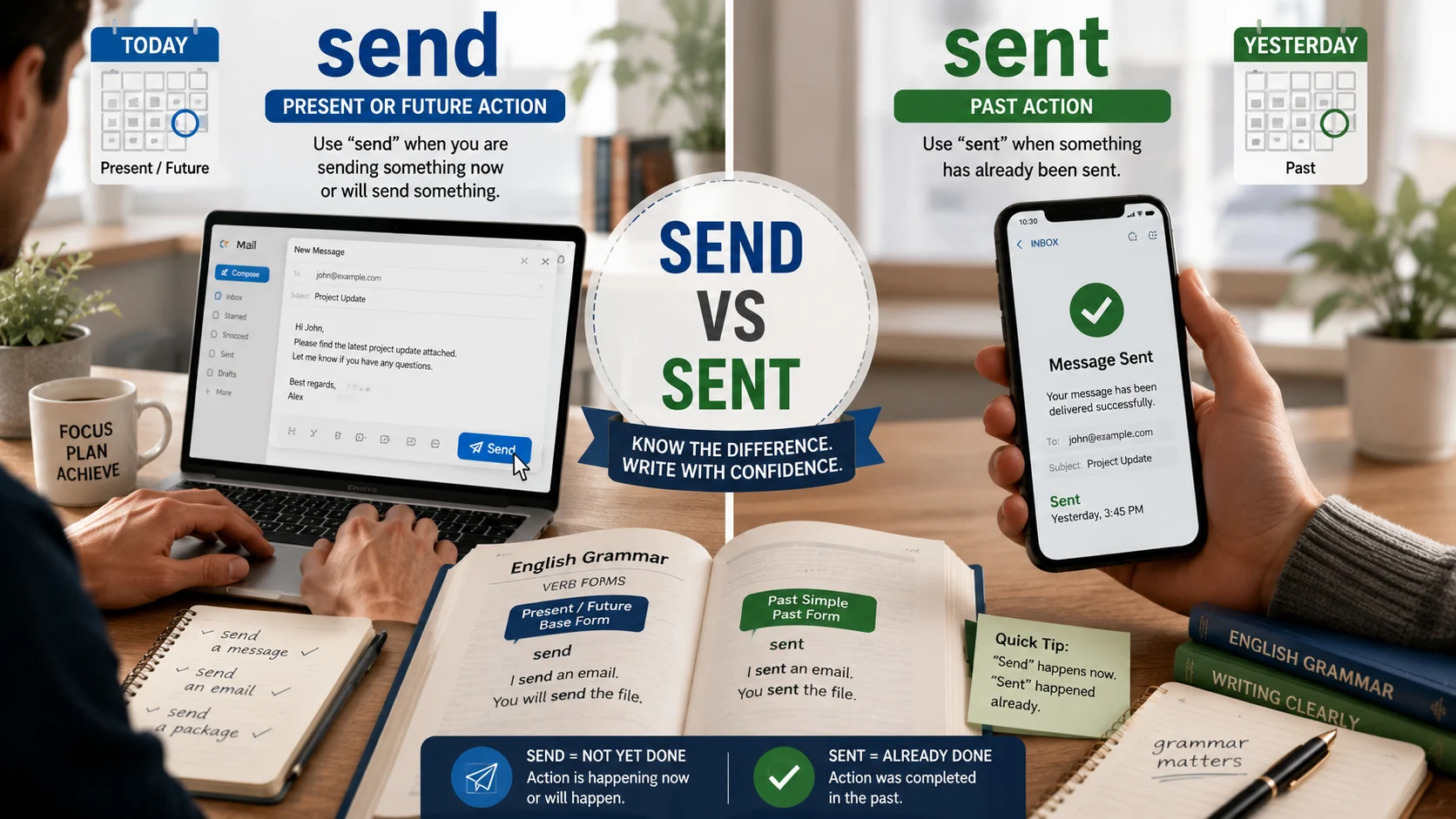 send or sent