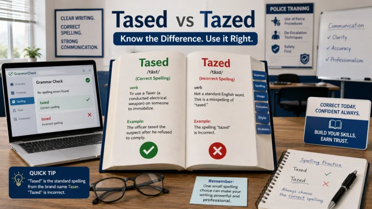tased or tazed
