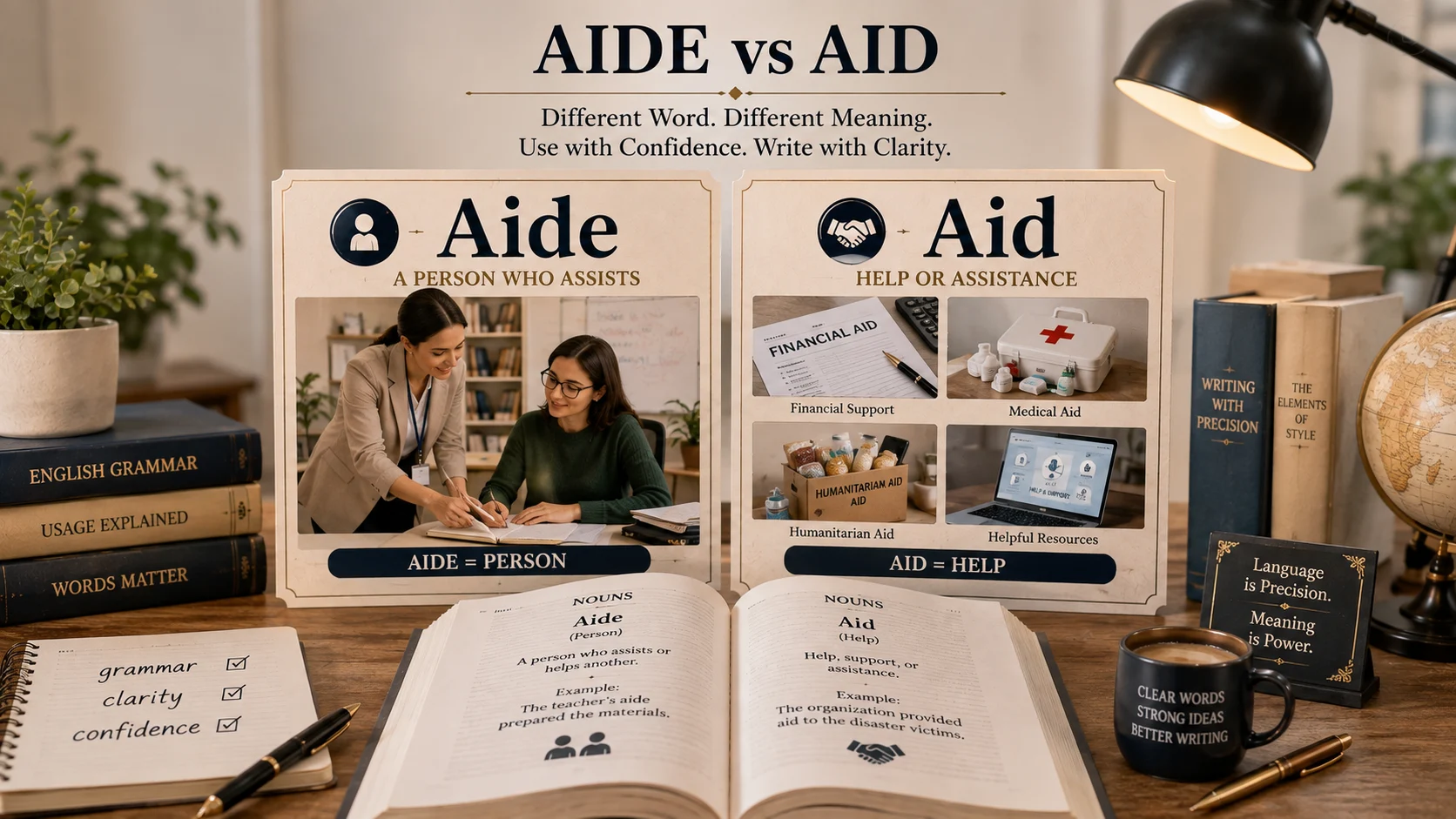 aide or aid