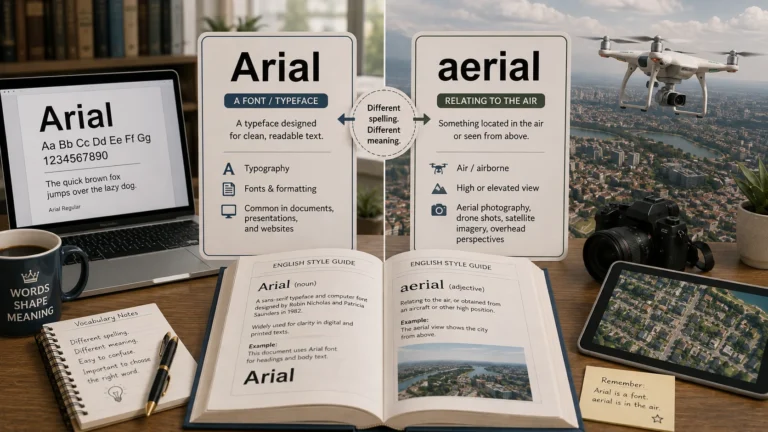 arial or aerial