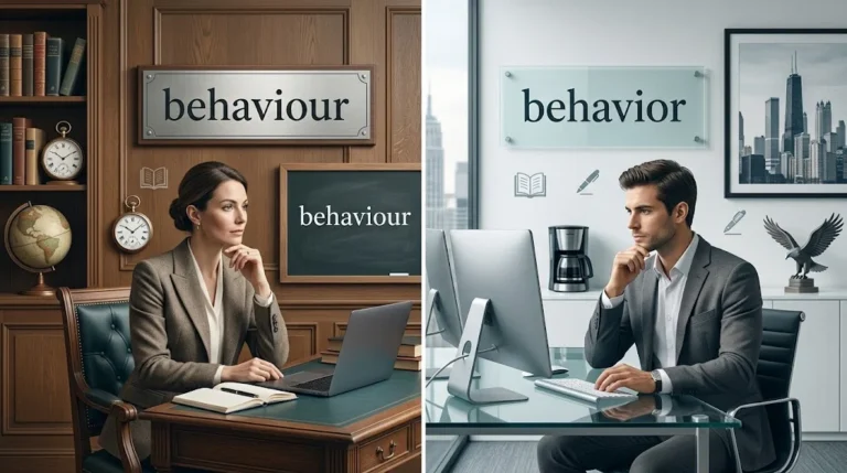 behaviour or behavior