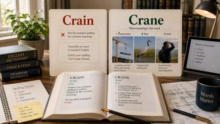 crain or crane