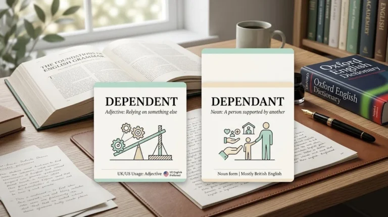 dependent or dependant