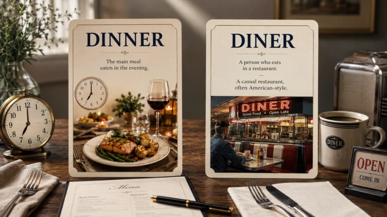 dinner or diner