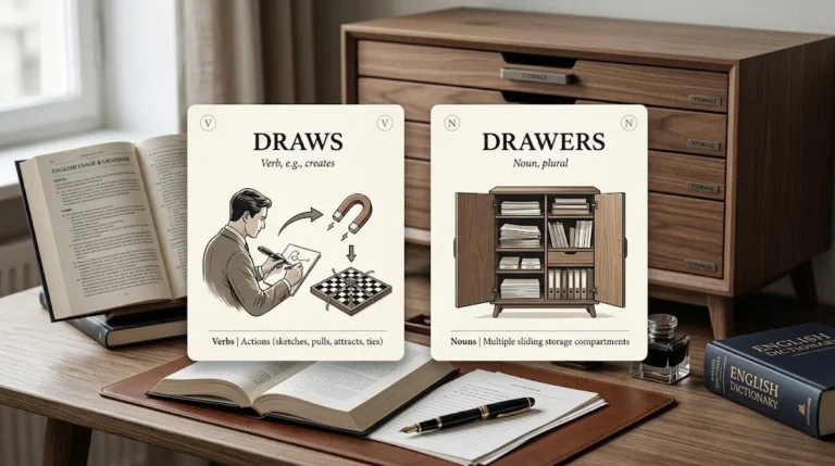 draws or drawers