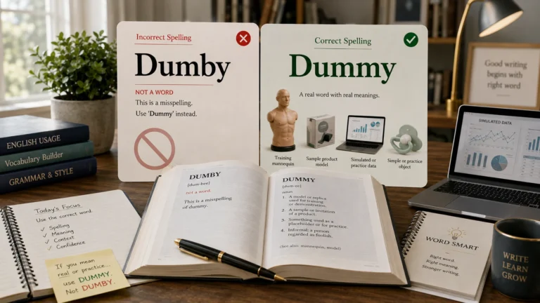 dumby or dummy
