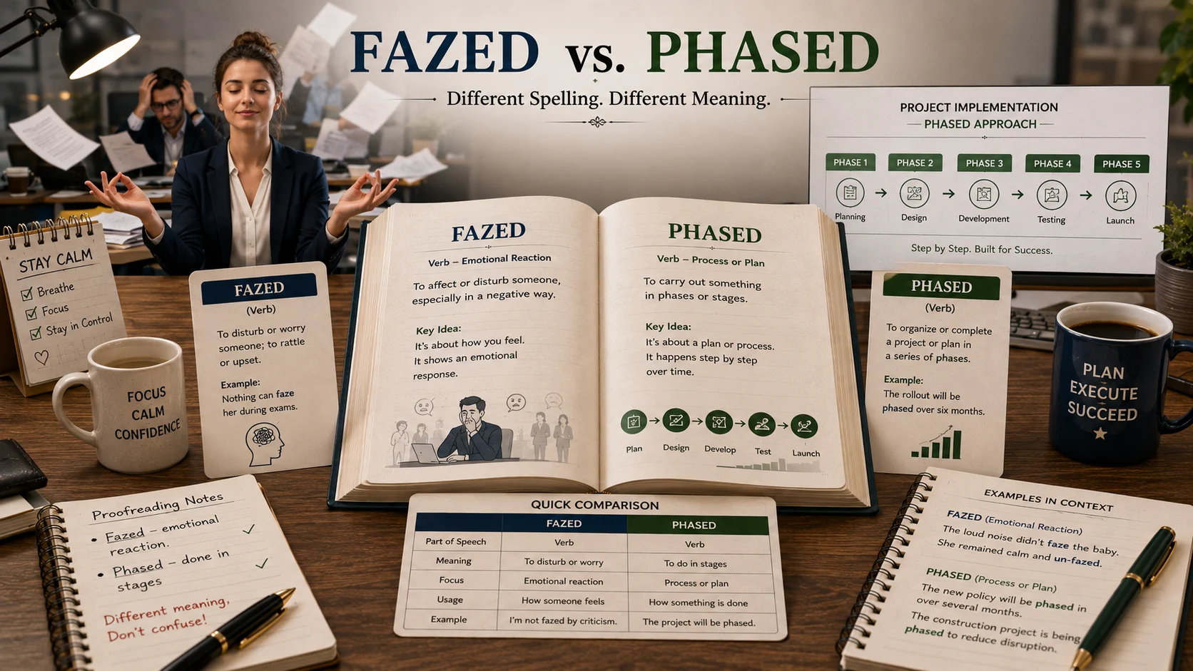 fazed or phased