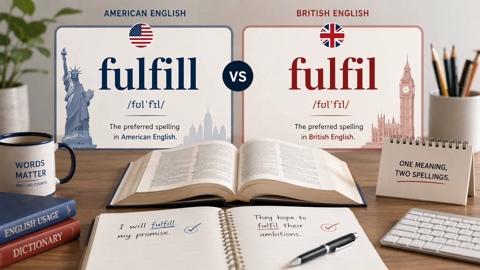 fulfill or fulfil