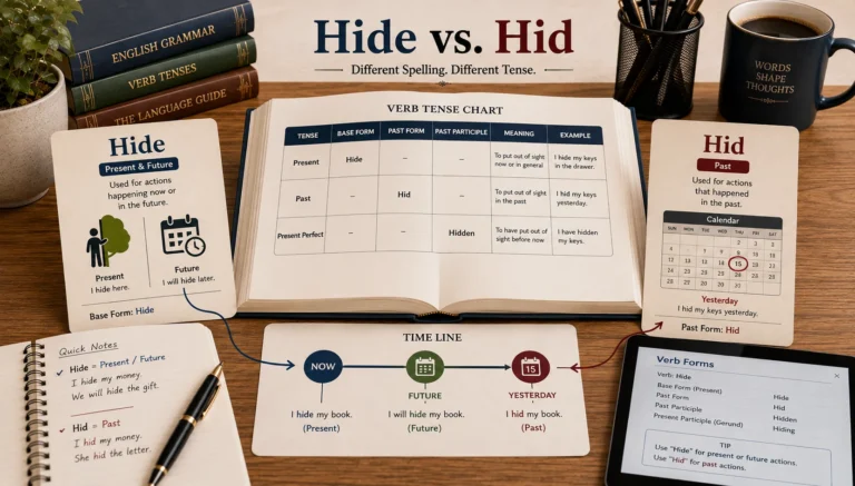hide or hid