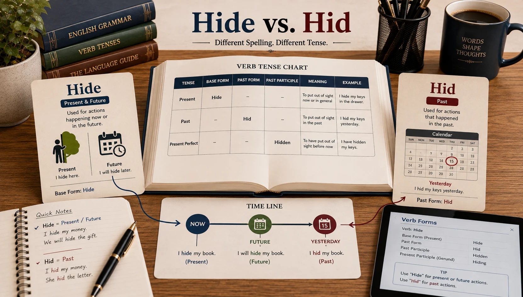 hide or hid
