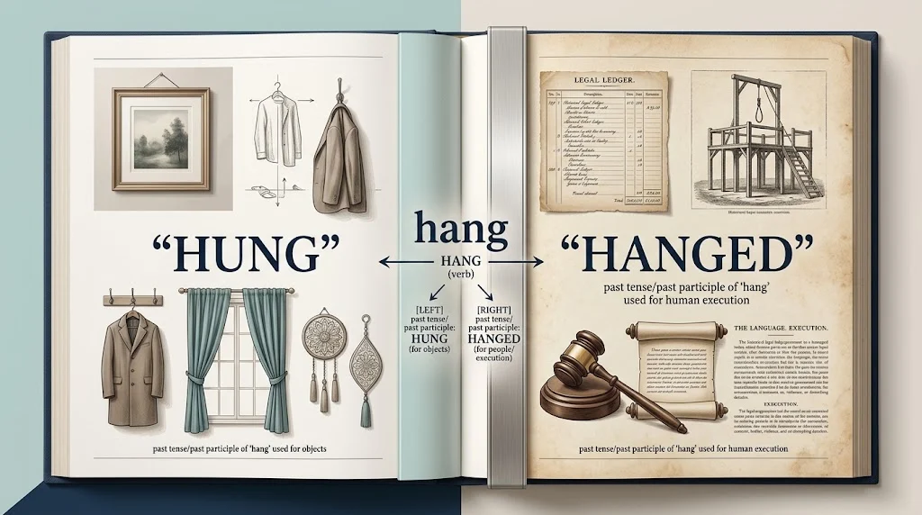 hung or hanged