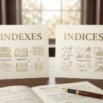 indexes or indices