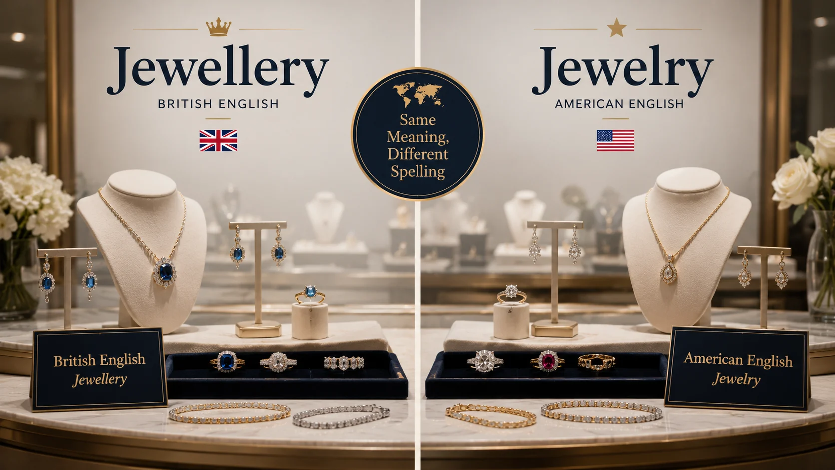 jewellery or jewelry