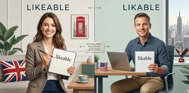 likeable or likable