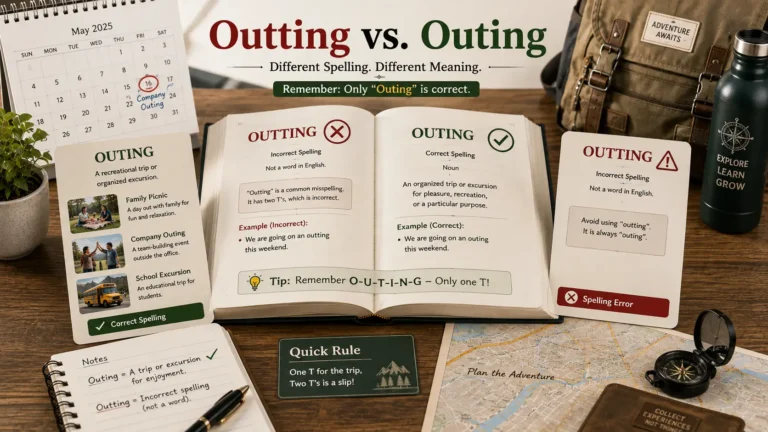outting or outing