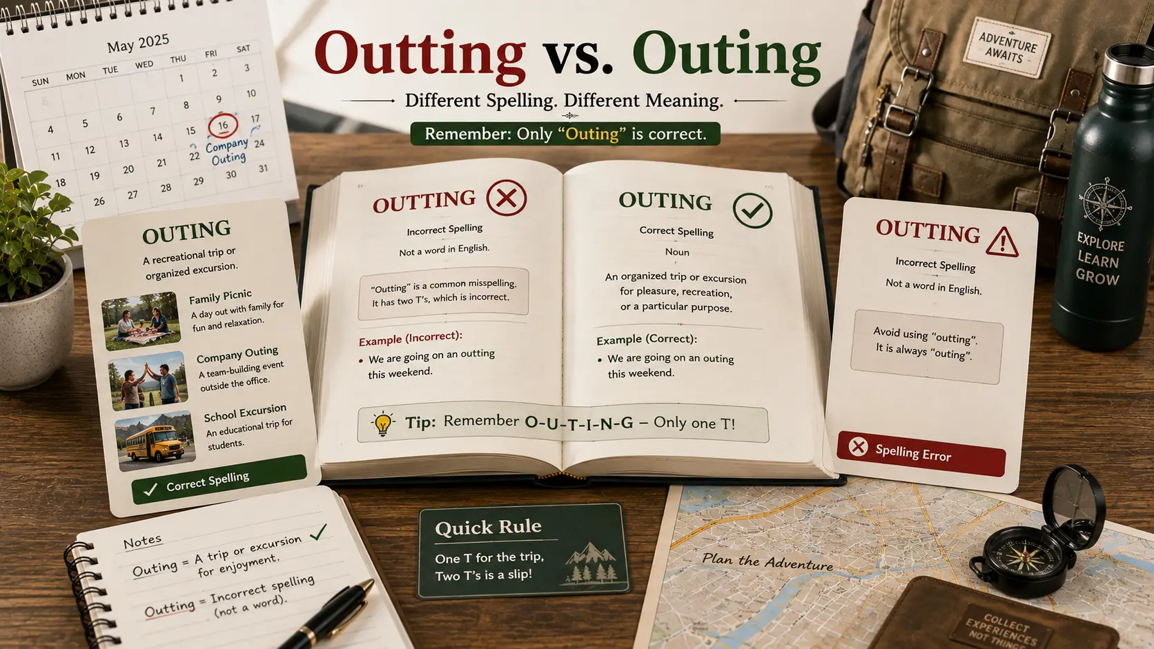 outting or outing