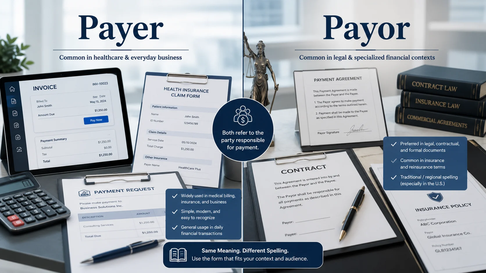 payer or payor