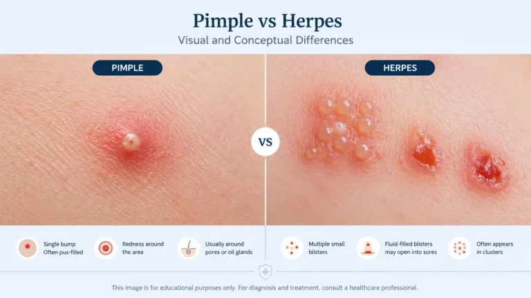 pimple or herpes
