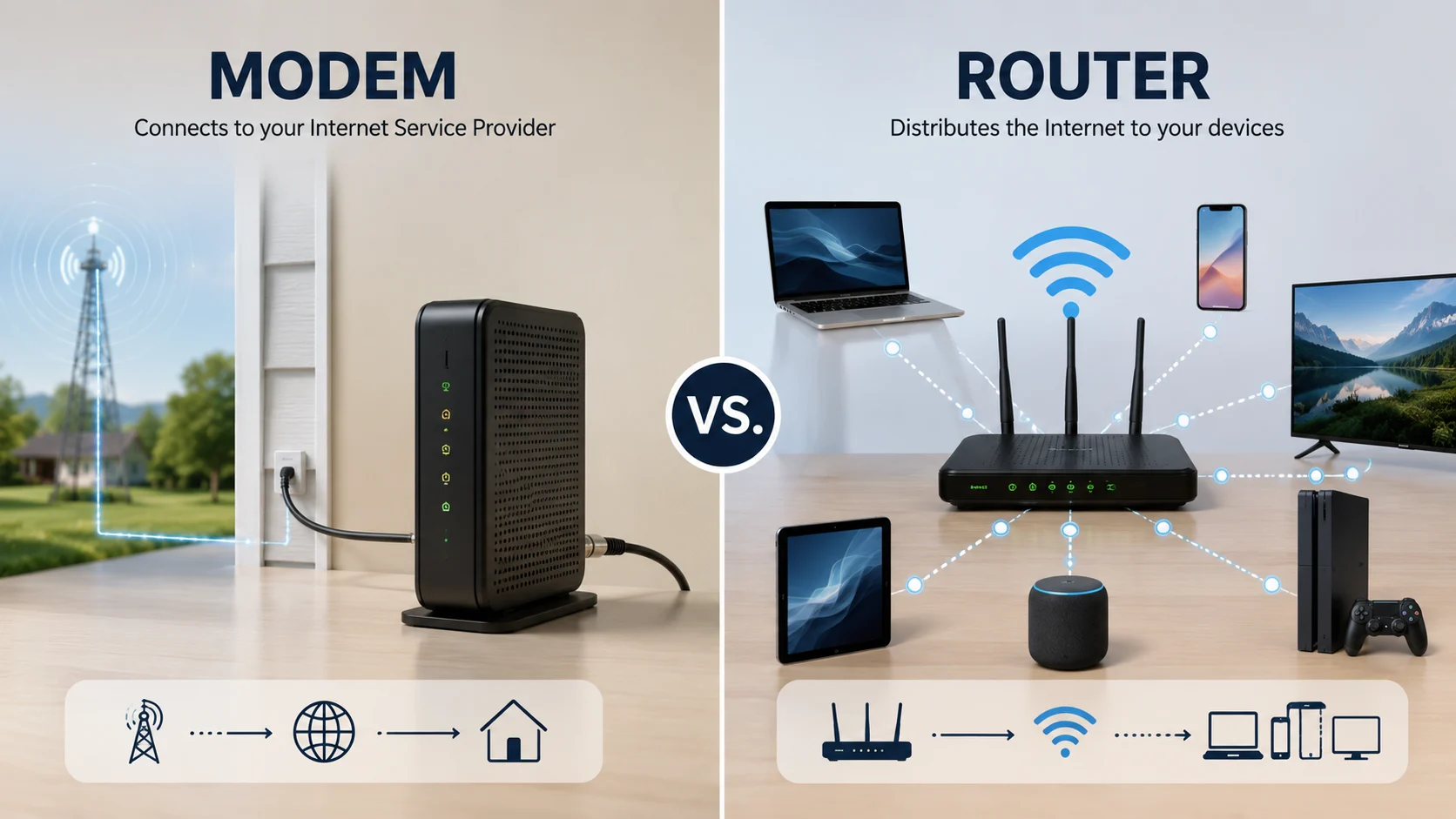 router or modem