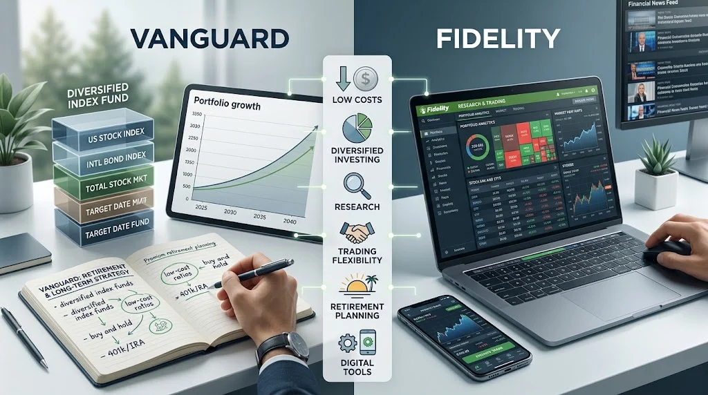 vanguard or fidelity