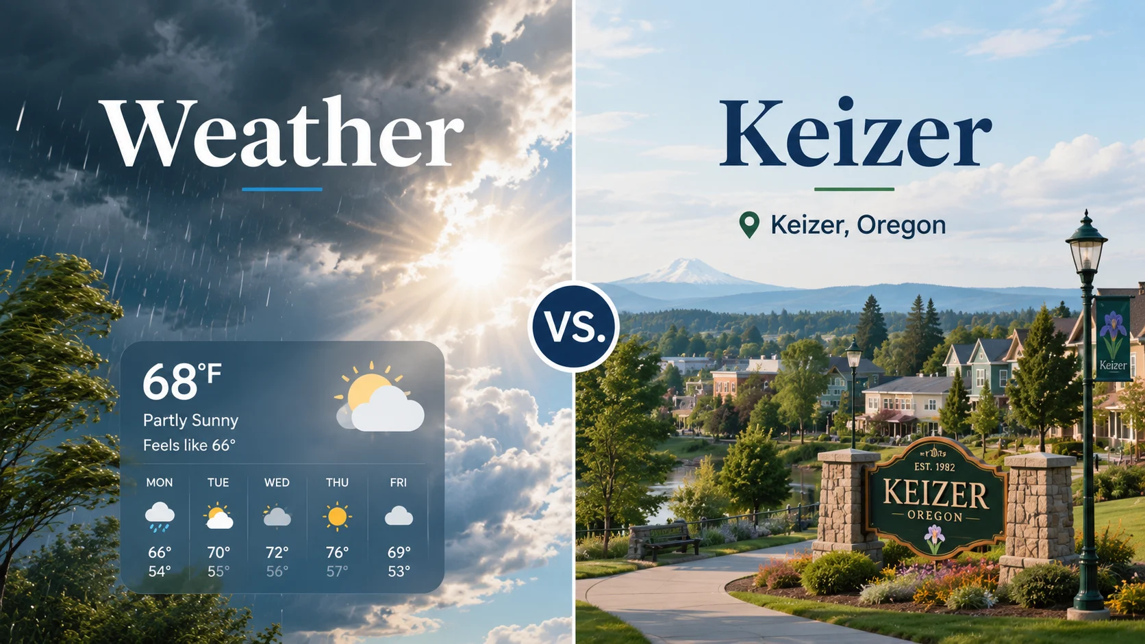 weather or keizer