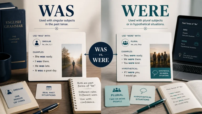 were or was