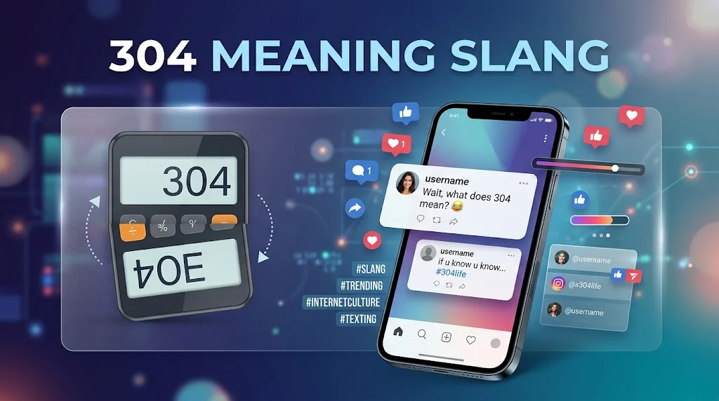 304 meaning slang