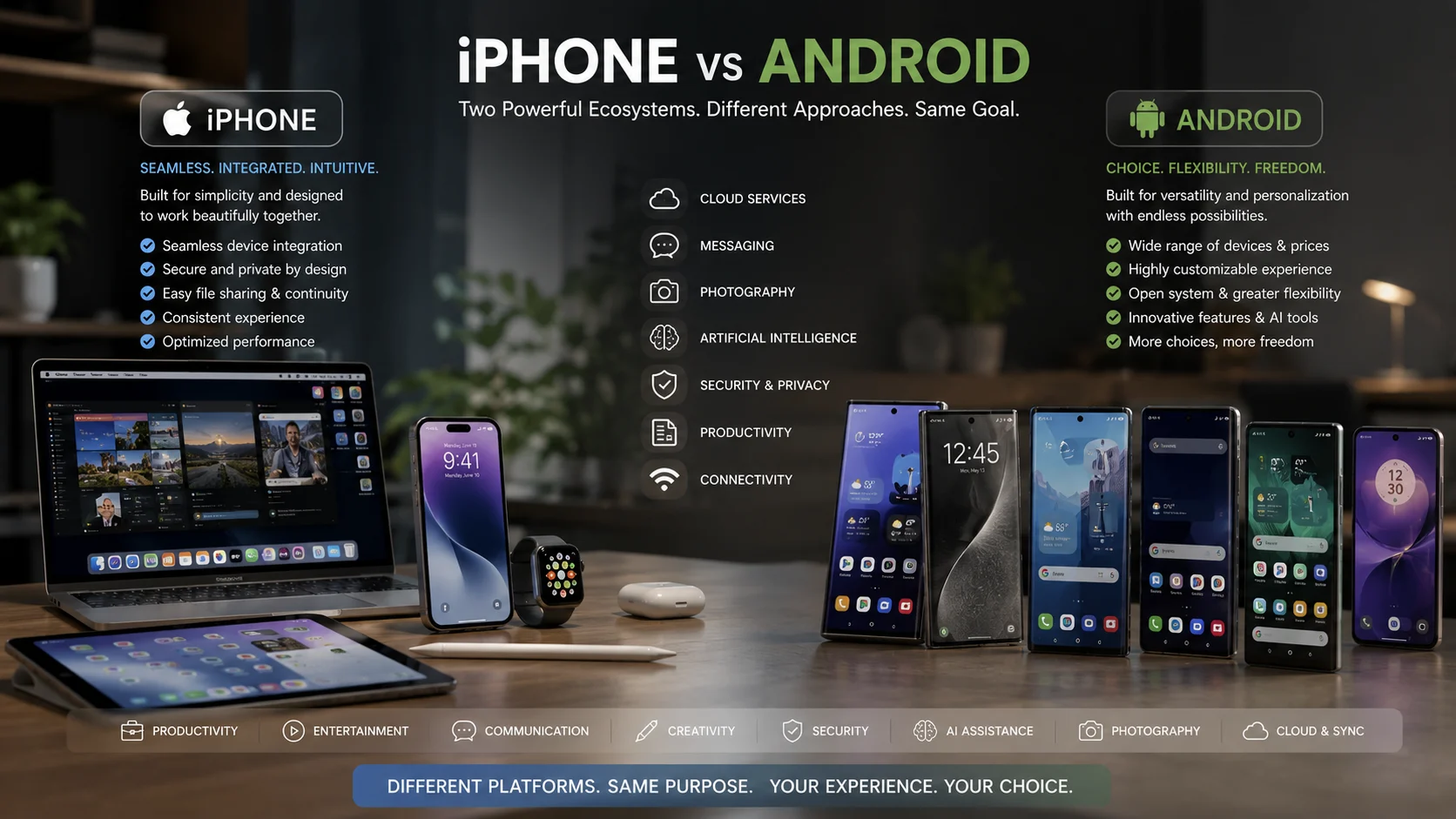 apple or android