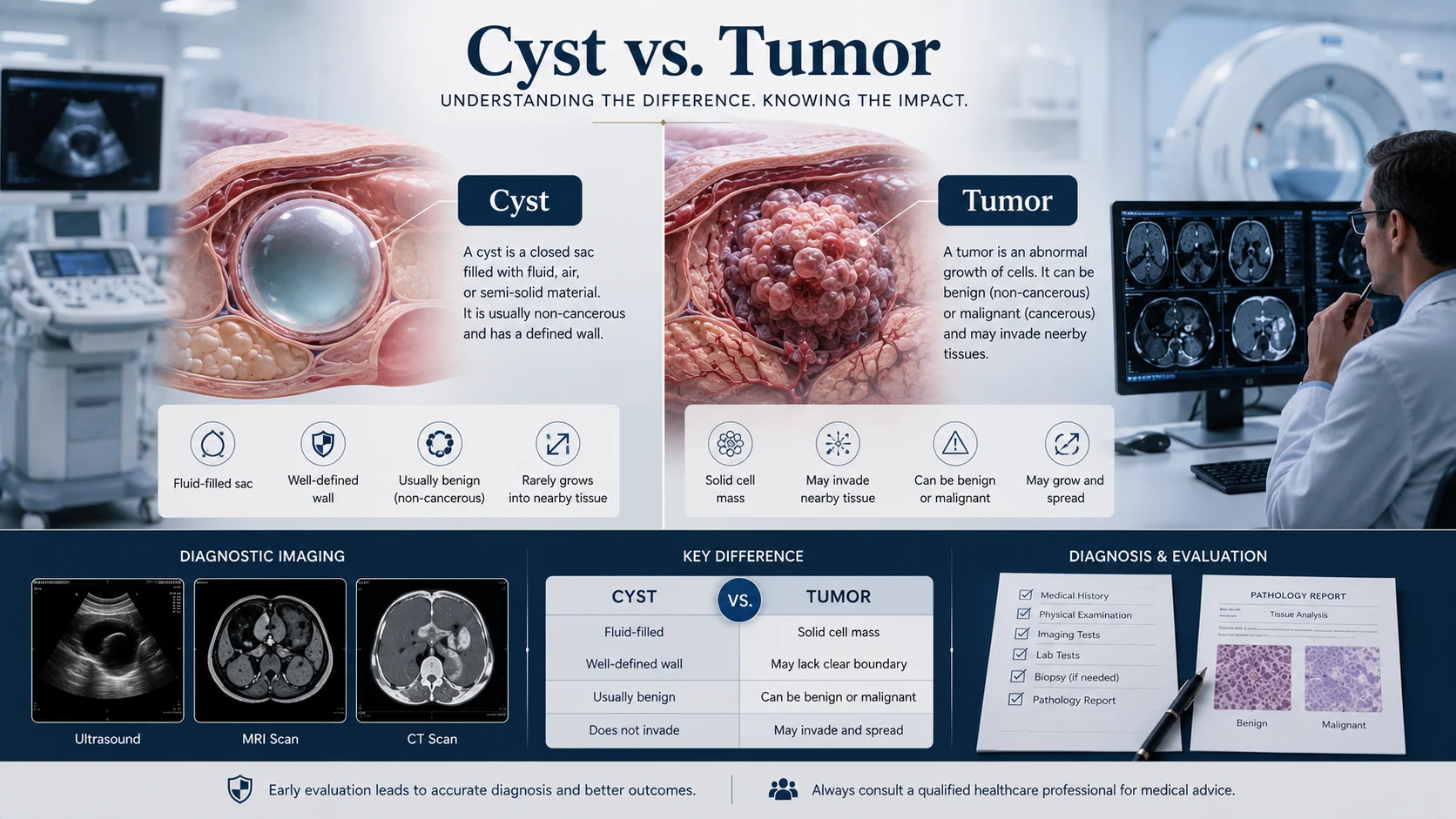cyst or tumor