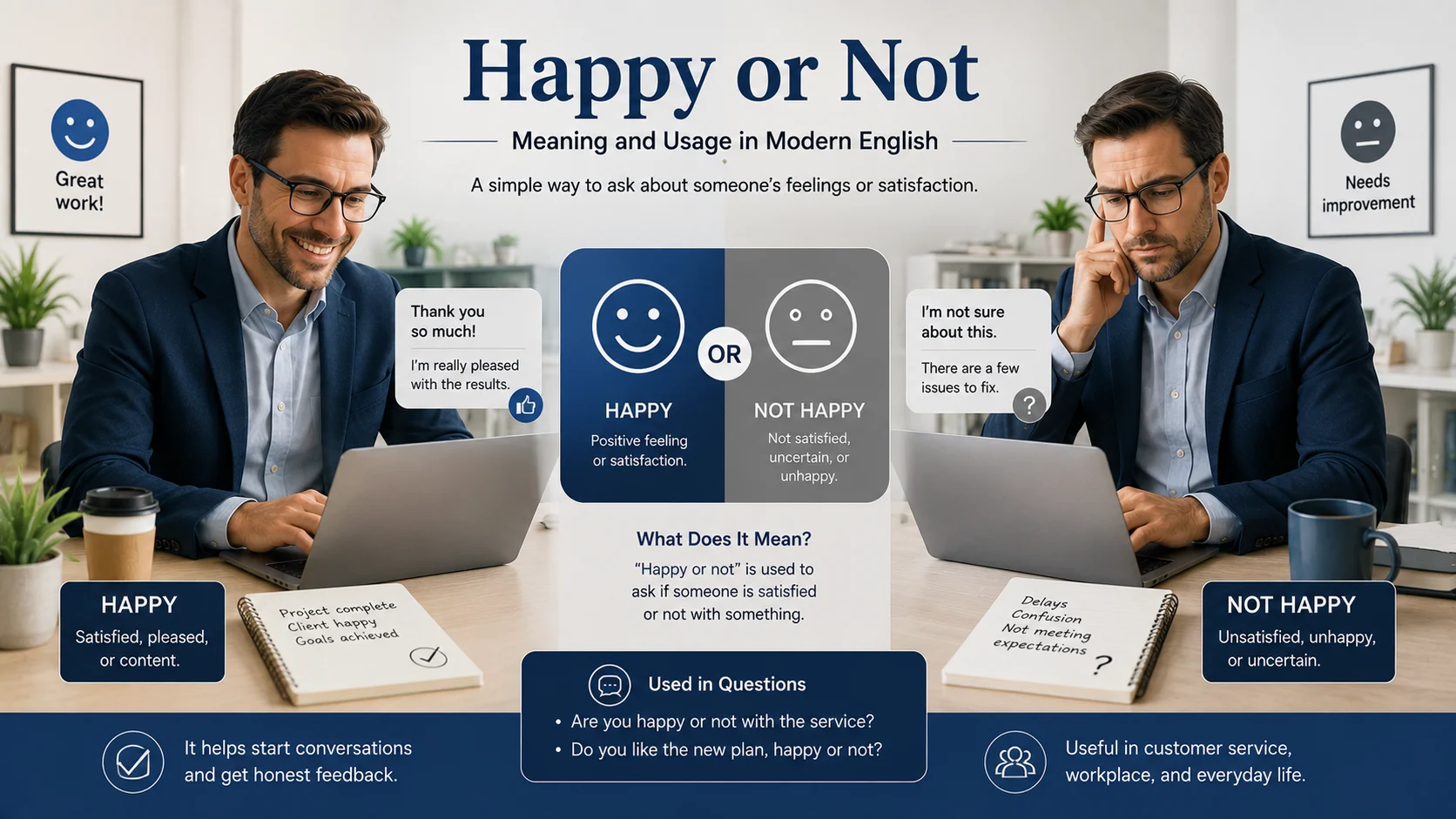 happy or not