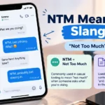 ntm meaning slang