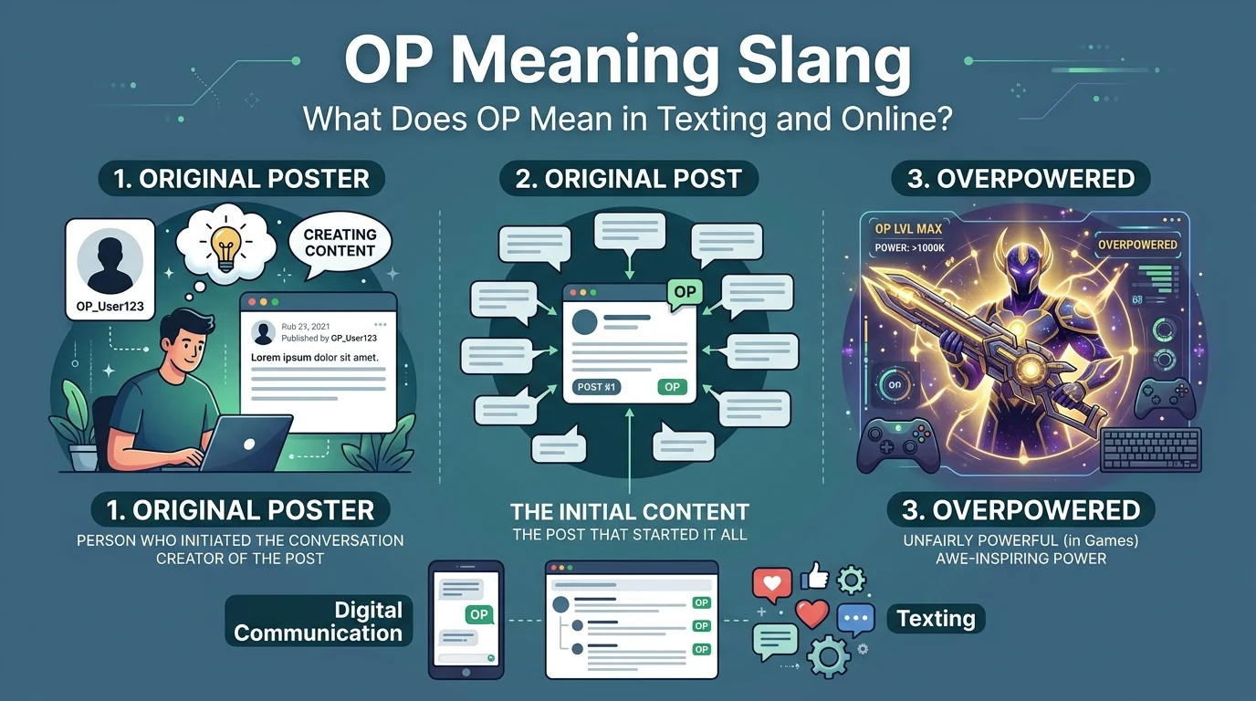 op meaning slang