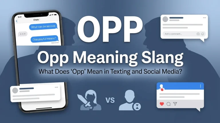 opp meaning slang