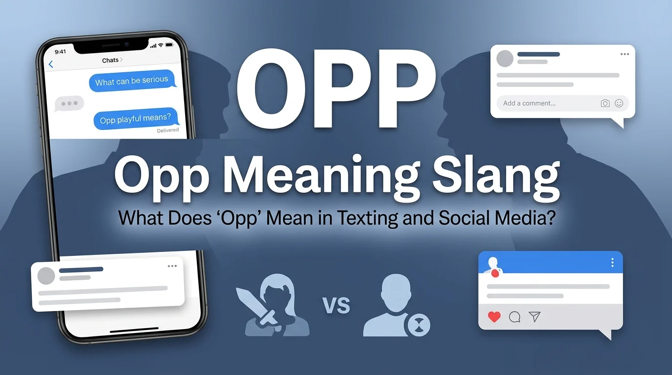 opp meaning slang