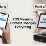 pos meaning slang