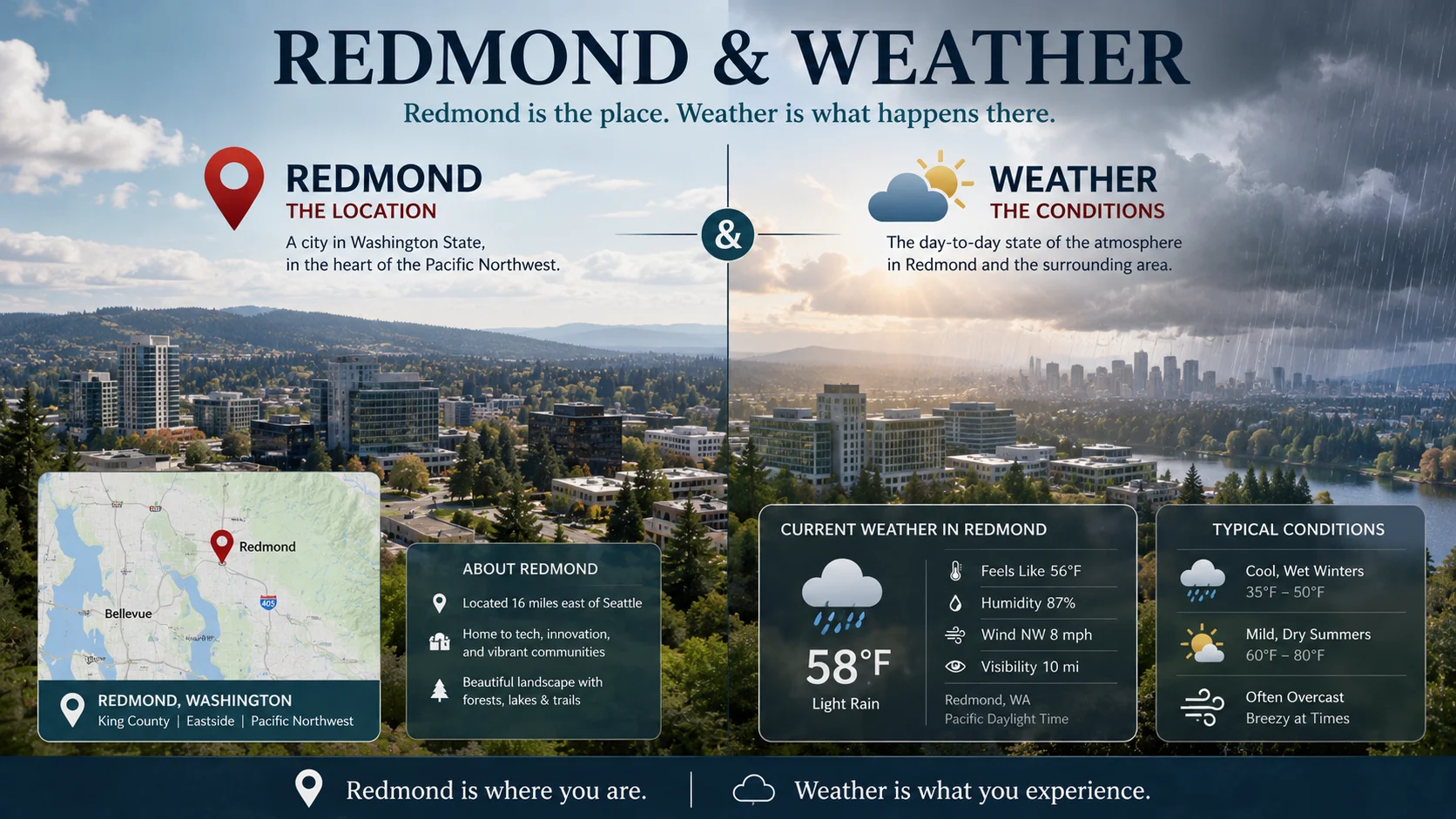 redmond or weather